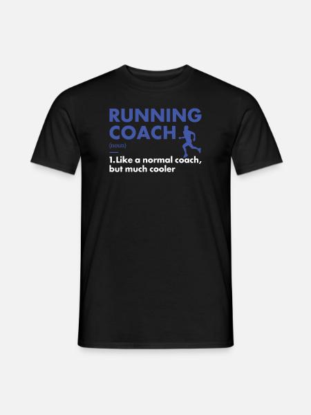 Sport Coach Running - Men's T-Shirt - black