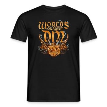 Jeux de Table Le Monde est meilleur - T-shirt homme - noir - Devant - AI Model Male 178 light (178cm)