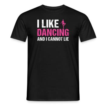 Dancer I Like Dancing - Männer T-Shirt - Schwarz - Vorne - AI Model Male 178 light (178cm)
