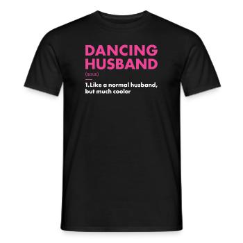 Danseur Mari Définition Danse - T-shirt homme - noir - Devant - AI Model Male 178 light (178cm)