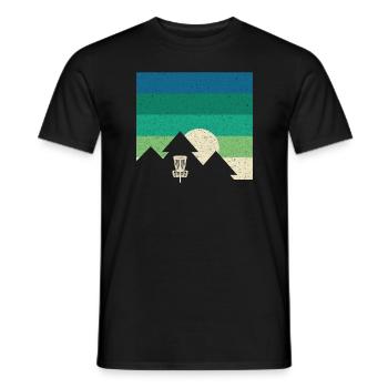 Disc Golf Players Disc Golf Disc Golf Players - T-shirt homme - noir - Devant - AI Model Male 178 light (178cm)