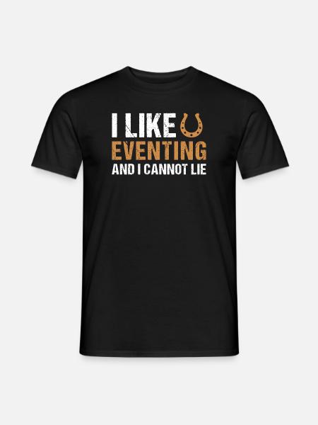 Cavalier J’aime le concours complet - T-shirt homme - noir
