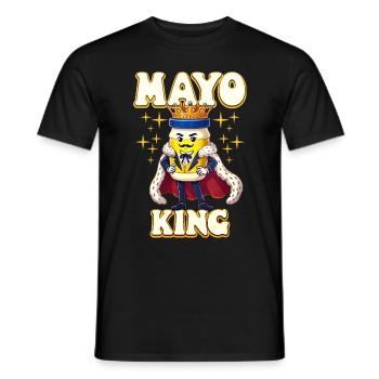 Mayonnaise - Männer T-Shirt - Schwarz - Vorne - AI Model Male 178 light (178cm)