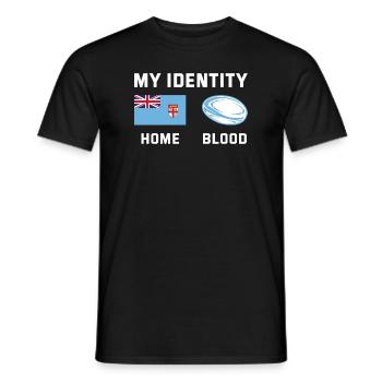 My Identity Fiji Rugby - Männer T-Shirt - Schwarz - Vorne - AI Model Male 178 light (178cm)
