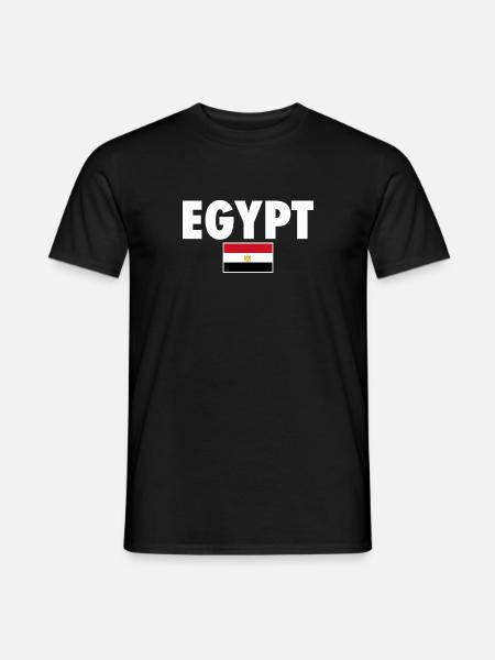 Egypt Egyptian Flag Egyptian - Men's T-Shirt - black