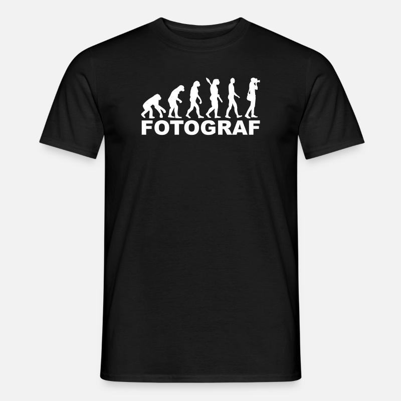 Fotograf - Männer T-Shirt - Schwarz