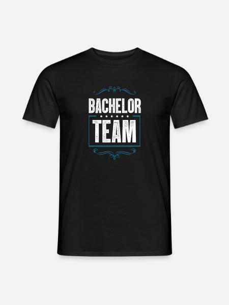 Bachelor Crew - Men's T-Shirt - black