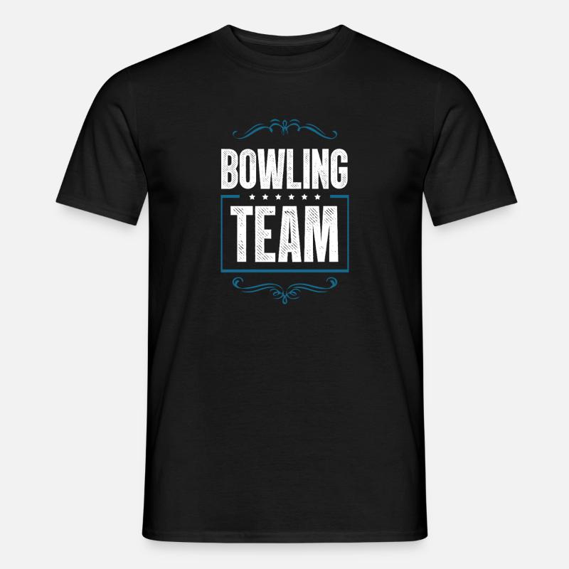 Bowling Crew - Männer T-Shirt - Schwarz
