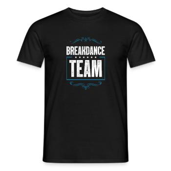Équipe de breakdance - T-shirt homme - noir - Devant - AI Model Male 178 light (178cm)
