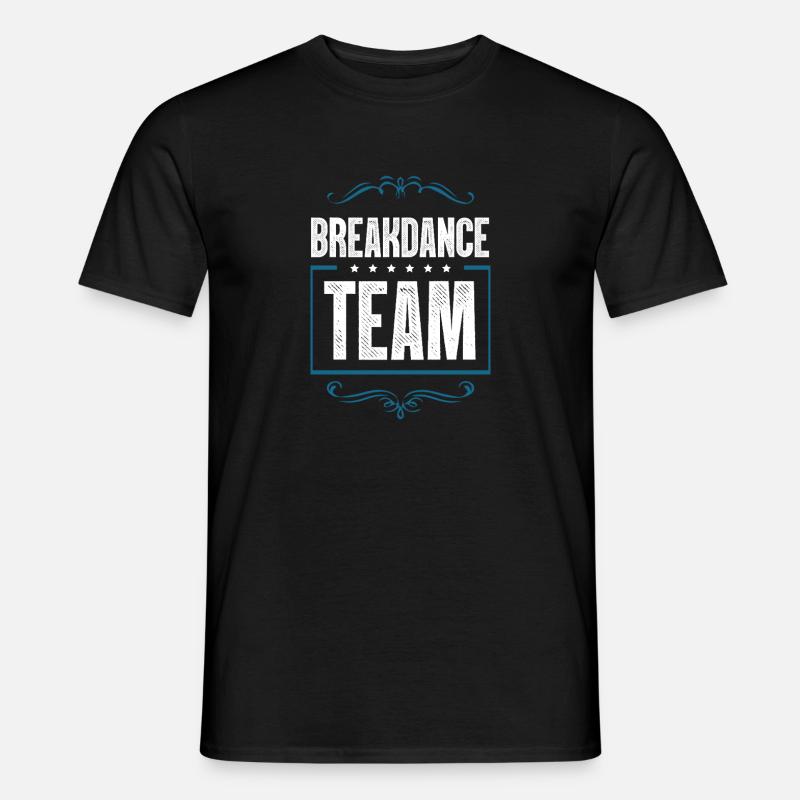 Breakdance Crew - Männer T-Shirt - Schwarz