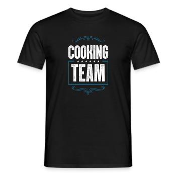 Cooking Crew - Männer T-Shirt - Schwarz - Vorne - AI Model Male 178 light (178cm)