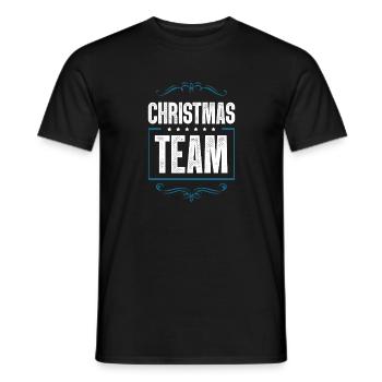 Christmas Crew - Men's T-Shirt - black - Front - AI Model Male 178 light (178cm)
