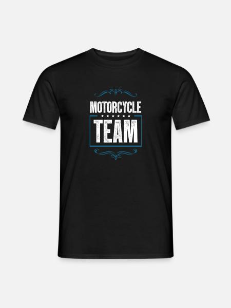 Équipe de motards - T-shirt homme - noir