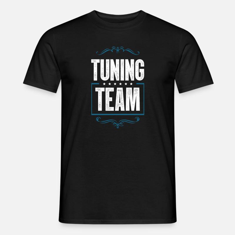 Équipe de réglage - T-shirt homme - noir