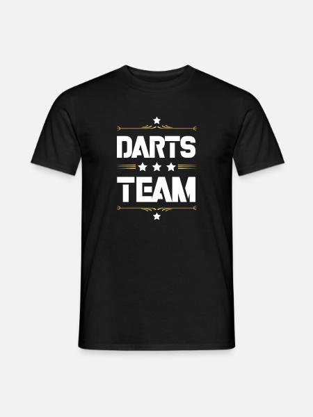 Darts Team - Men's T-Shirt - black