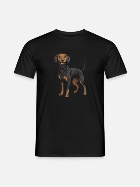 Teckel Dackel - T-shirt homme - noir