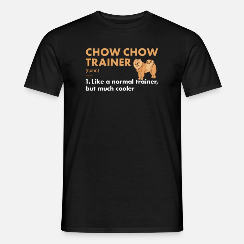 Chow Chow Trainer Definiton - Men’s T-shirt - black
