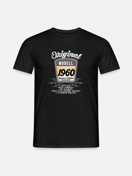 Modell 1960 - Männer T-Shirt - Schwarz