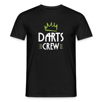 Équipe de fléchettes - T-shirt homme - noir - Devant - AI Model Male 178 light (178cm)