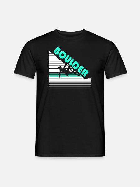 bouldering - T-shirt homme - noir