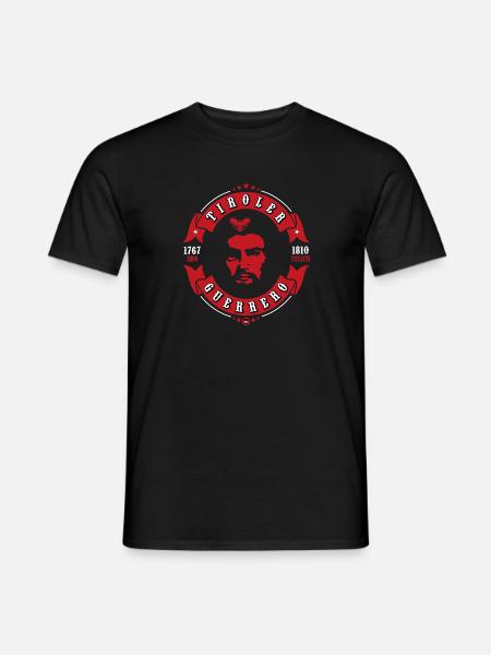 Tiroler Guerrero Andreas Hofer - Männer T-Shirt - Schwarz