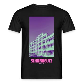 Scharbeutz Ostsee  - Männer T-Shirt - Schwarz - Vorne - AI Model Male 178 light (178cm)