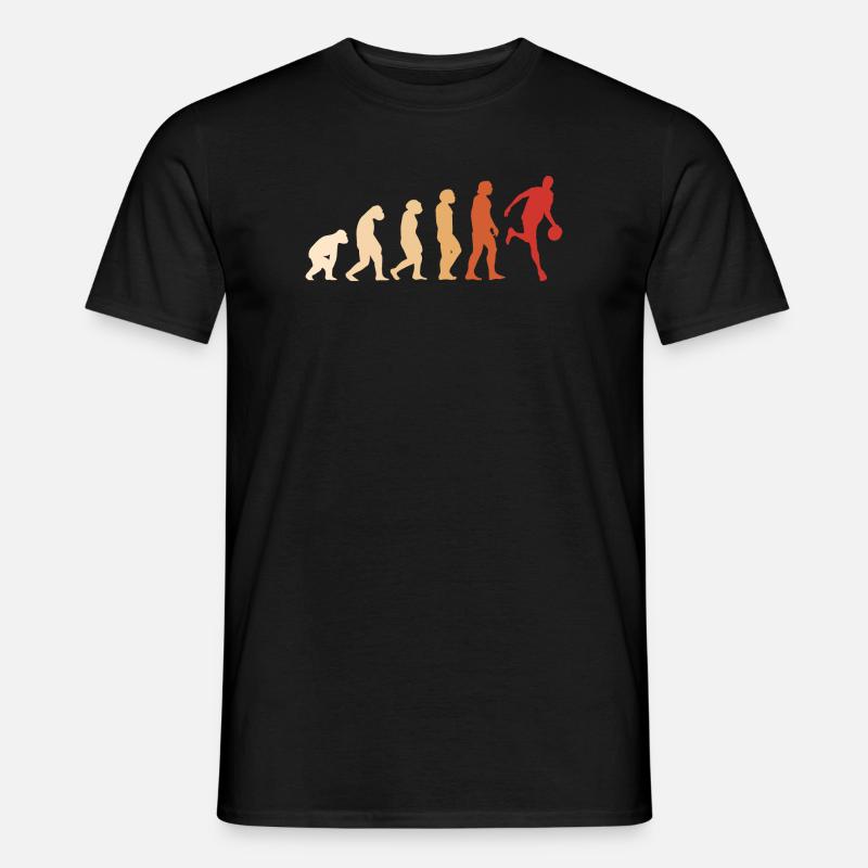 Sport Evolution Basketball - Männer T-Shirt - Schwarz