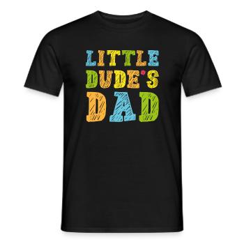 Le père du petit mec - T-shirt homme - noir - Devant - AI Model Male 178 light (178cm)