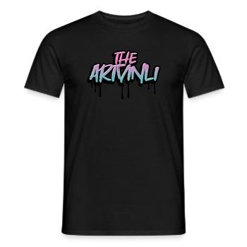 The Artvinli - Männer T-Shirt - Schwarz - Vorne - AI Model Male 178 light (178cm)