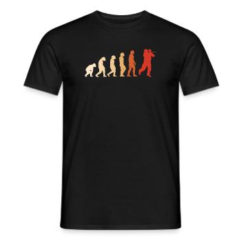 Sport Evolution Paintball - T-shirt homme - noir - Devant - AI Model Male 178 light (178cm)