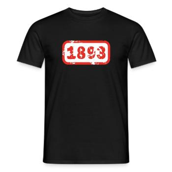 Stuttgart shield - Men's T-Shirt - black - Front - AI Model Male 178 light (178cm)