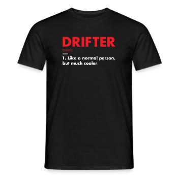 Sport Drifter Definition Drifting - Männer T-Shirt - Schwarz - Vorne - AI Model Male 178 light (178cm)