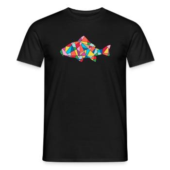 Karpfen Angeln Karpfenangler Fischen Männer Angler - Männer T-Shirt - Schwarz - Vorne - AI Model Male 178 light (178cm)
