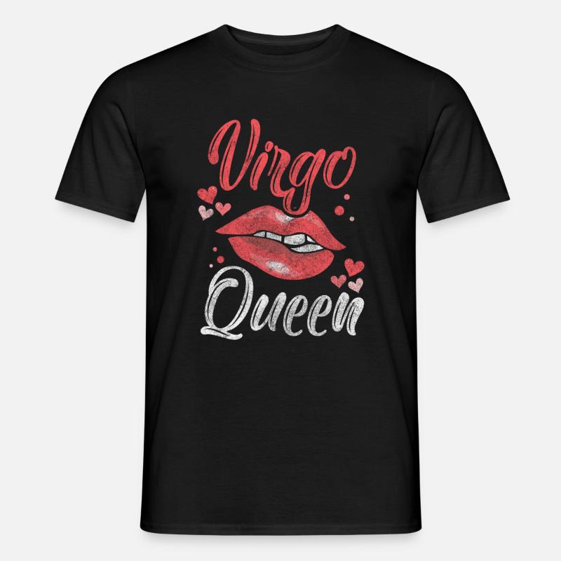 Sternzeichen September Astrologie - Männer T-Shirt - Schwarz