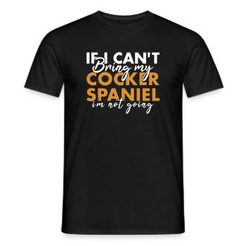 Chien Si je ne peux pas amener mon Corgi, je n’irai pas - T-shirt homme - noir - Devant - AI Model Male 178 light (178cm)