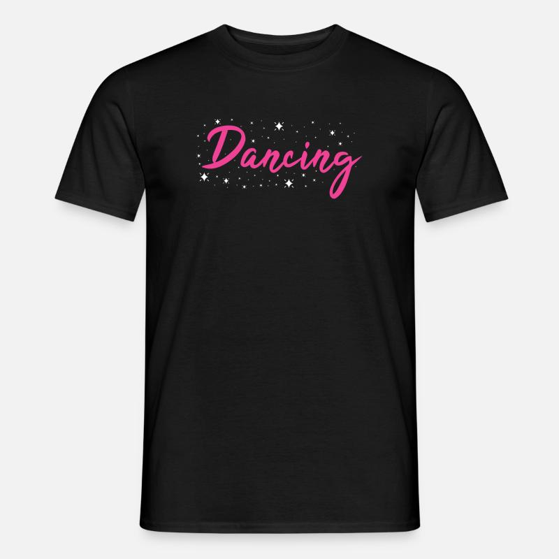 Dancer Dancing - Männer T-Shirt - Schwarz