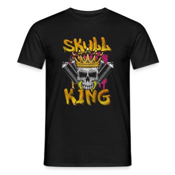 Aérosol Mur Hip Hop Unique - T-shirt homme - noir - Devant - AI Model Male 178 light (178cm)