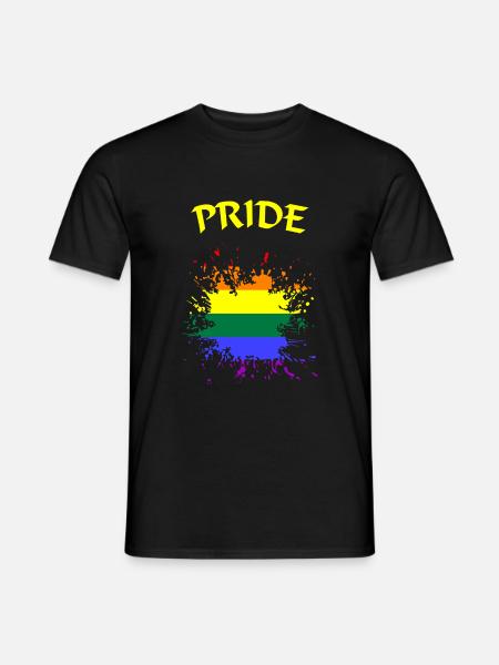LGBTQ Pride - Männer T-Shirt - Schwarz