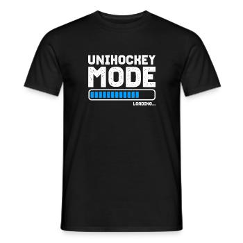 Floorball Design Floorball Floorball Joueur de floorball - T-shirt homme - noir - Devant - AI Model Male 178 light (178cm)
