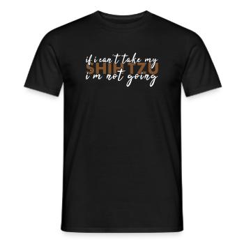 Prenez mon Shih Tzu je ne vais pas - T-shirt homme - noir - Devant - AI Model Male 178 light (178cm)