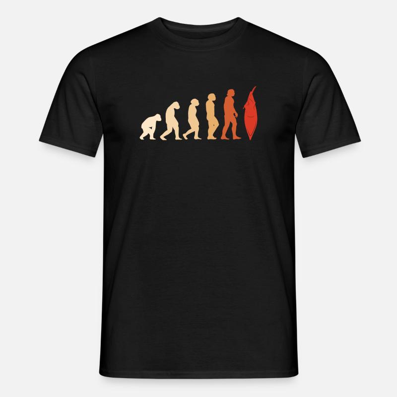 Kayaker Evolution Kayaking - Men’s T-shirt - black