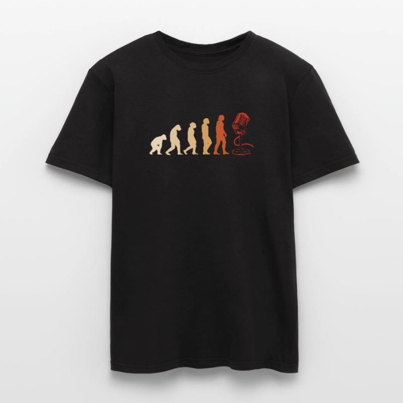 Singer Evolution Singing Men’s T-shirt