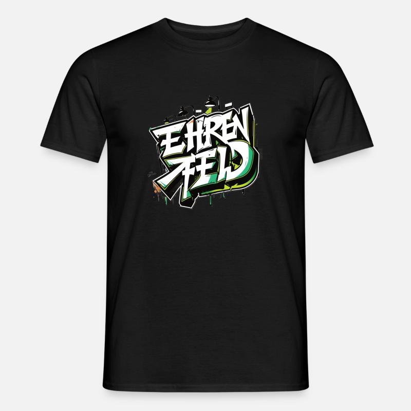 Cologne Ehrenfeld Graffiti - Männer T-Shirt - undefined