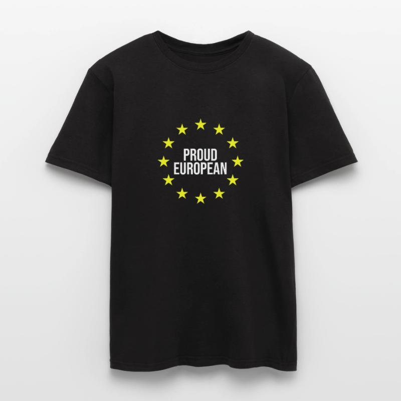 Proud European | Brexit, British Exit, EU exit Men's T-Shirt