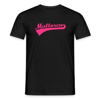 Mallorca - Men's T-Shirt - black - Front - AI Model Male 178 light (178cm)