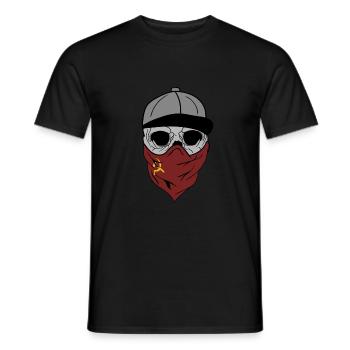 Socialist Socialism Communist Communism - Men's T-Shirt - black - Front - AI Model Male 178 light (178cm)