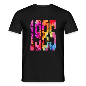 BUNT 41ST BIRTHDAY 1985 - Men's T-Shirt - black - Front - AI Model Male 178 light (178cm)