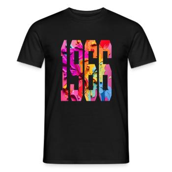 BUNT 60E ANNIVERSAIRE 1966 - T-shirt homme - noir - Devant - AI Model Male 178 light (178cm)