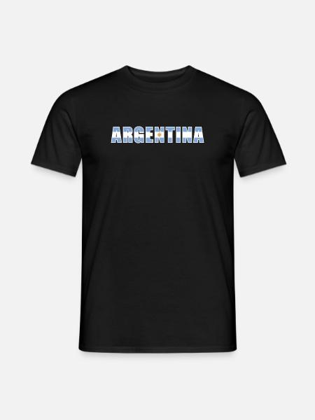 Argentina Rugby - Men's T-Shirt - black