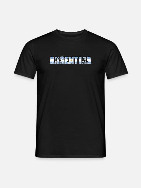 Argentina Rugby - Men's T-Shirt - black